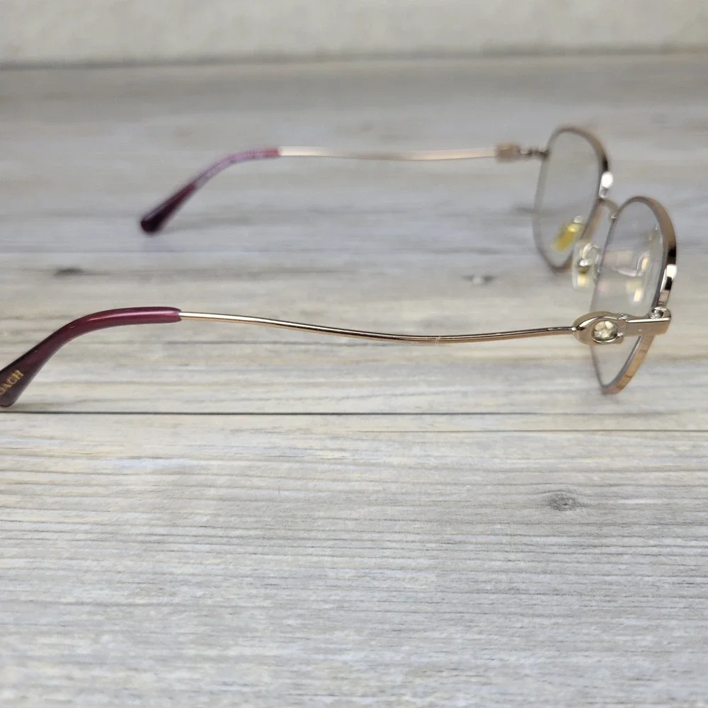 Coach Eyeglasses Frames HC 5103B Maxima 9331 Rose Gold Metal Womens 52-17-140